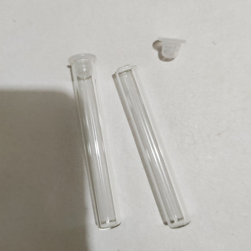 0.5ml Mini Tube 8x40mm Glass Tube With PP Stopper