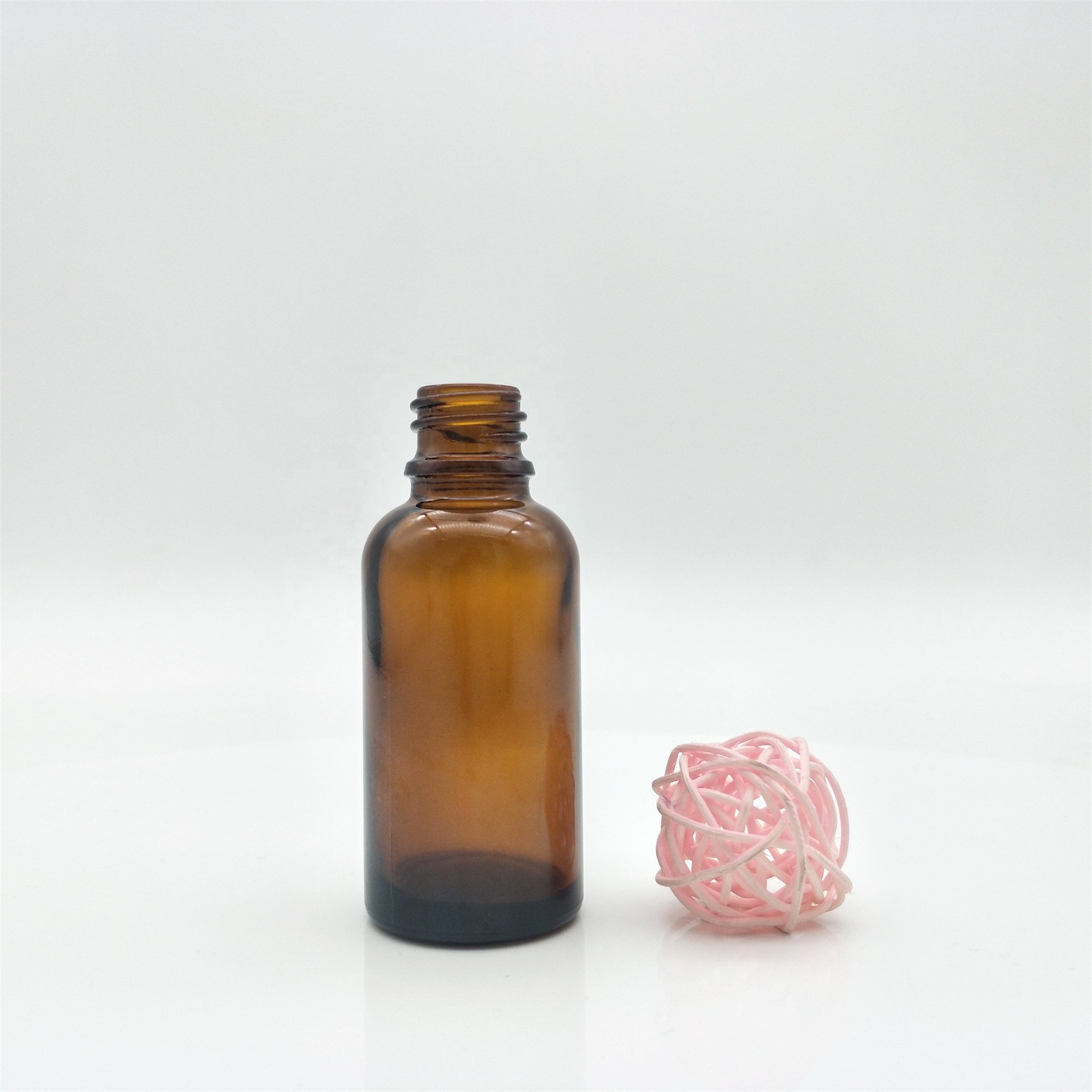 high quality 30ml dropper glass bottle amber glass bottle essential oil