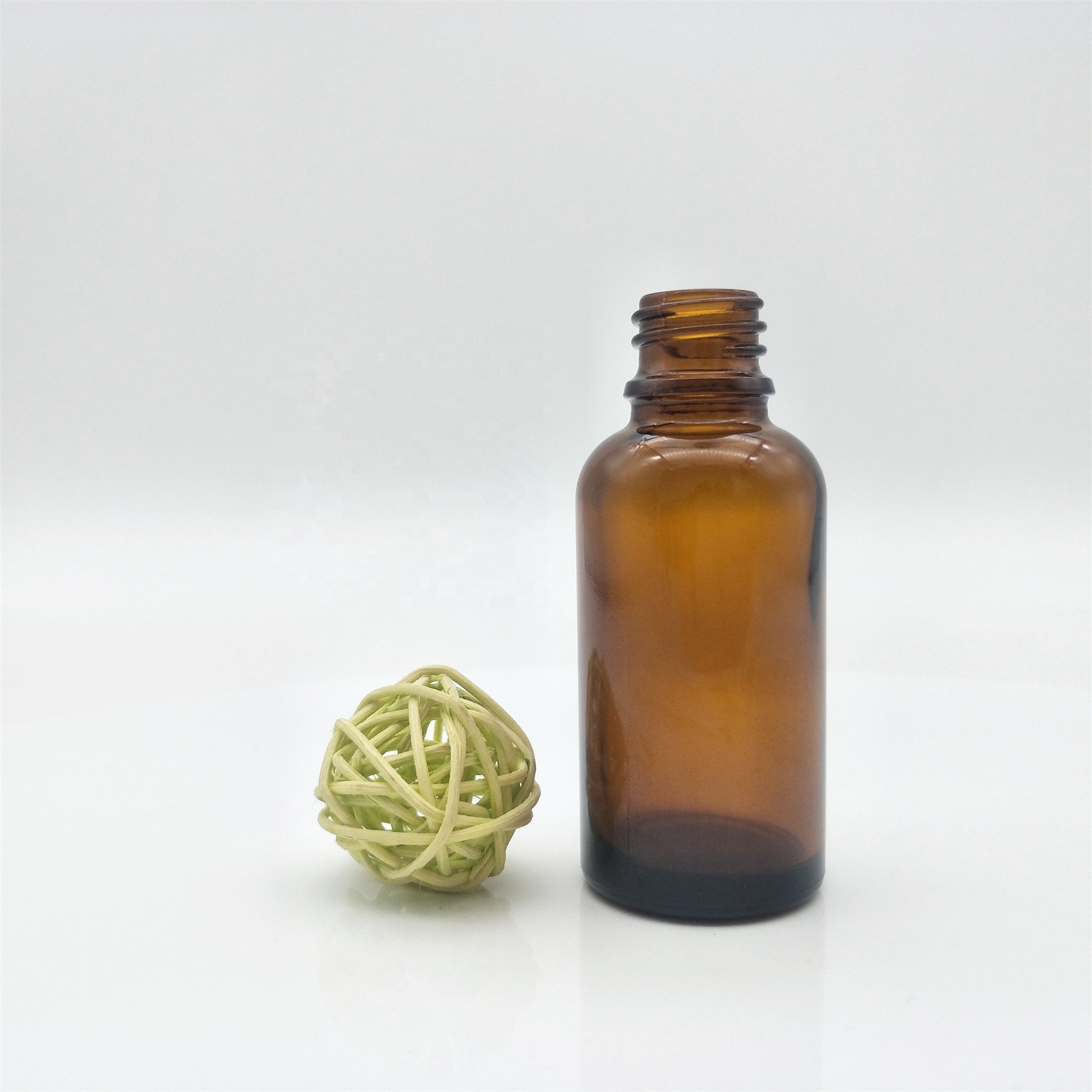 high quality 30ml dropper glass bottle amber glass bottle essential oil