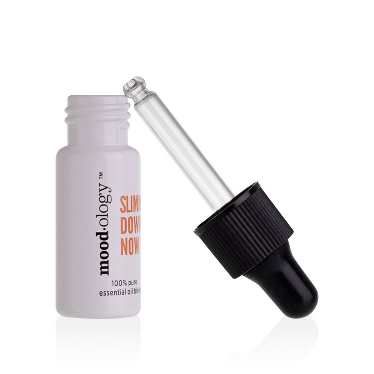 Popular tube glass bottle with custom color dropper 4ml empty sample packaging bottles for skincare serum