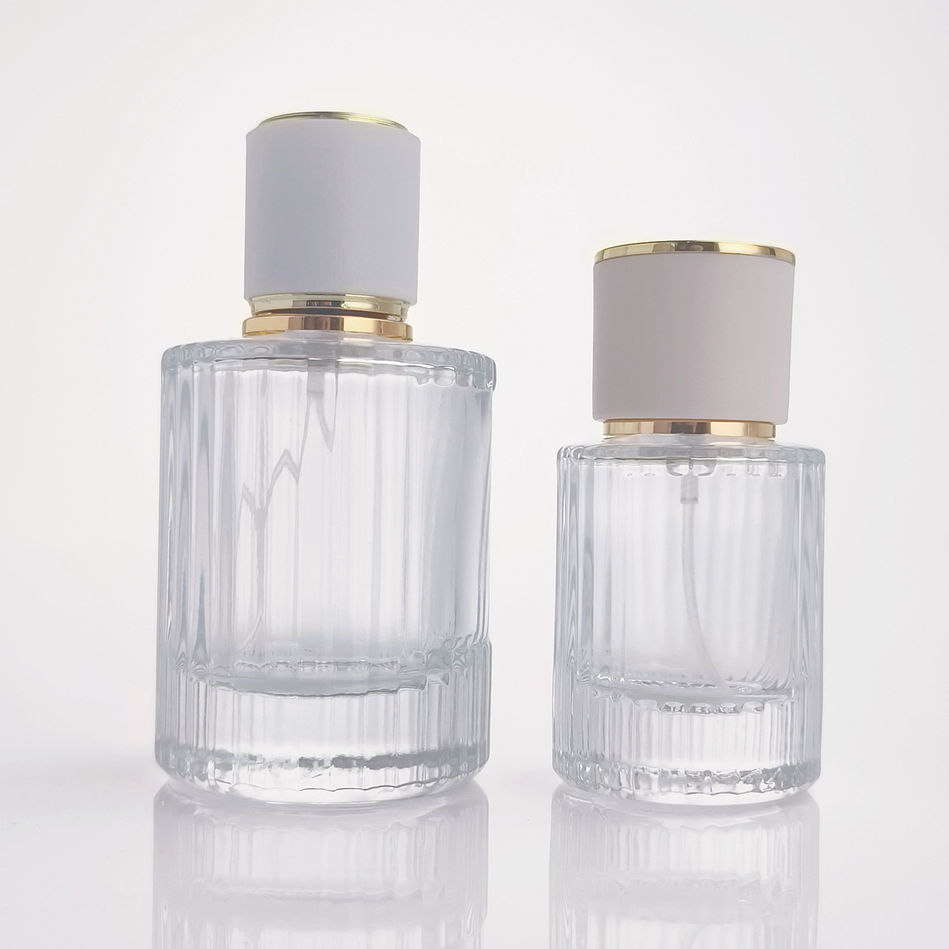 Free sample 30ml 50ml Premium Glass Portable Travel Perfume Bottle