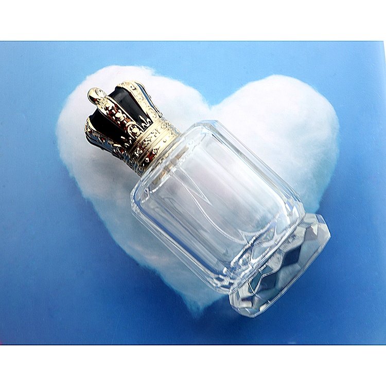 Luxury Crown Cap 100ml Empty Perfume Glass Bottles Arabic Perfume Scent Bottle For Fragrances Glass Bottle Manufacturer
