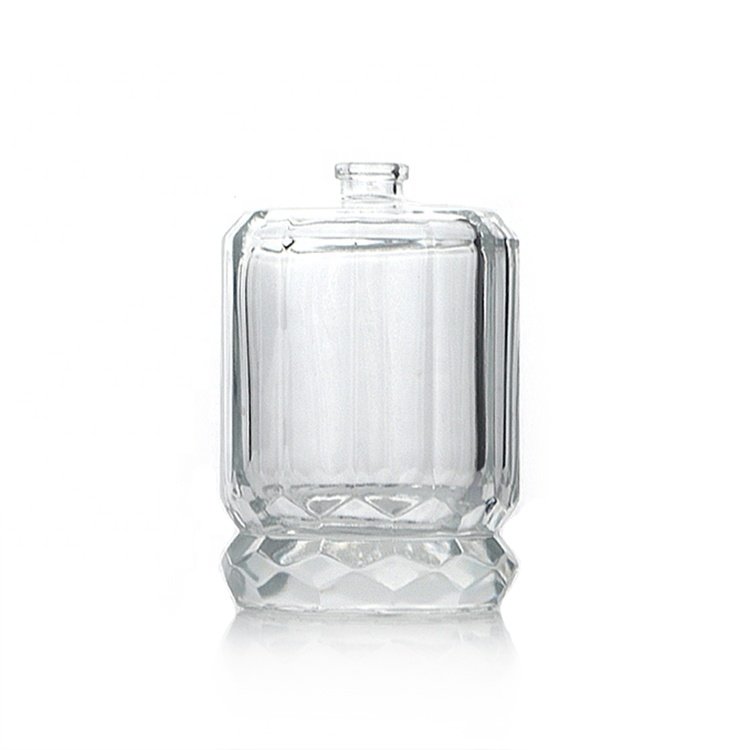 Luxury Crown Cap 100ml Empty Perfume Glass Bottles Arabic Perfume Scent Bottle For Fragrances Glass Bottle Manufacturer