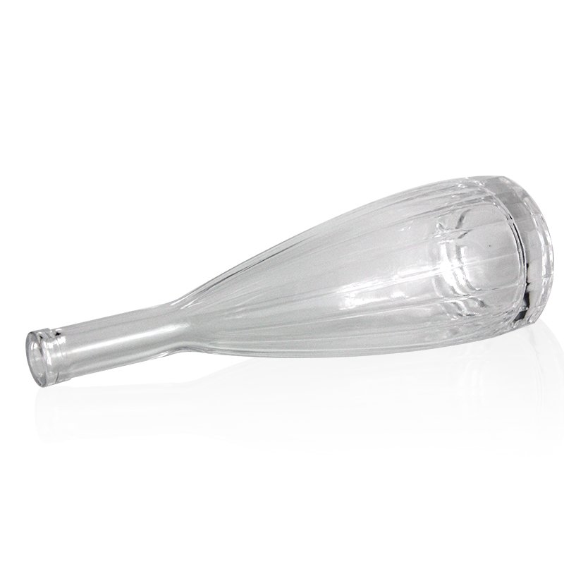 Wholesale 3L 1L 750ml 500ml Vodka Liquor Glass Bottle Spirit Bottle Liquor With Cork