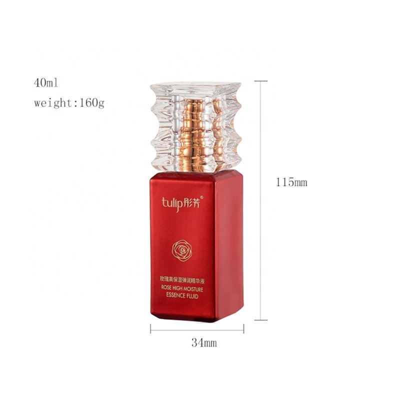 glass bottle for cosmetics liquid package cosmetics essence milk pump glass spray bottle costumes product bottle
