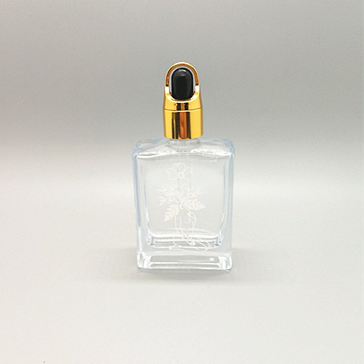 Nice Price 10ml 15ml 20ml 30ml 50ml Luxury Cosmetic Sets Square Glass Bottle Package For Essential Oil Lotion And Perfume