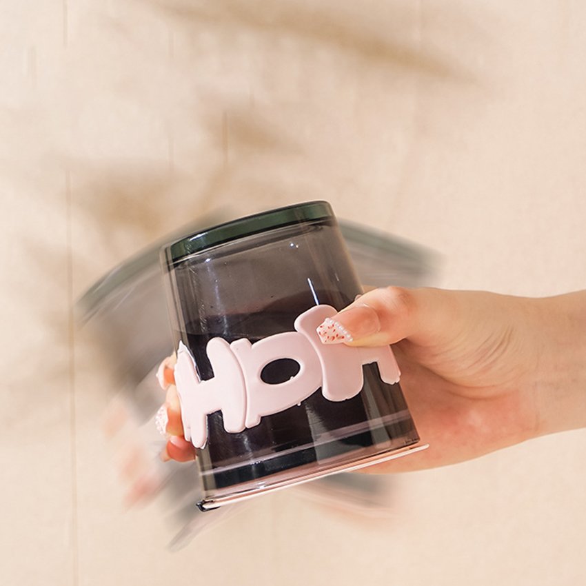 Fashion Lead Free Drink Glassware Customized High Temperature Resistant Coffee Cup Glass Water Bottle With Lid Straw