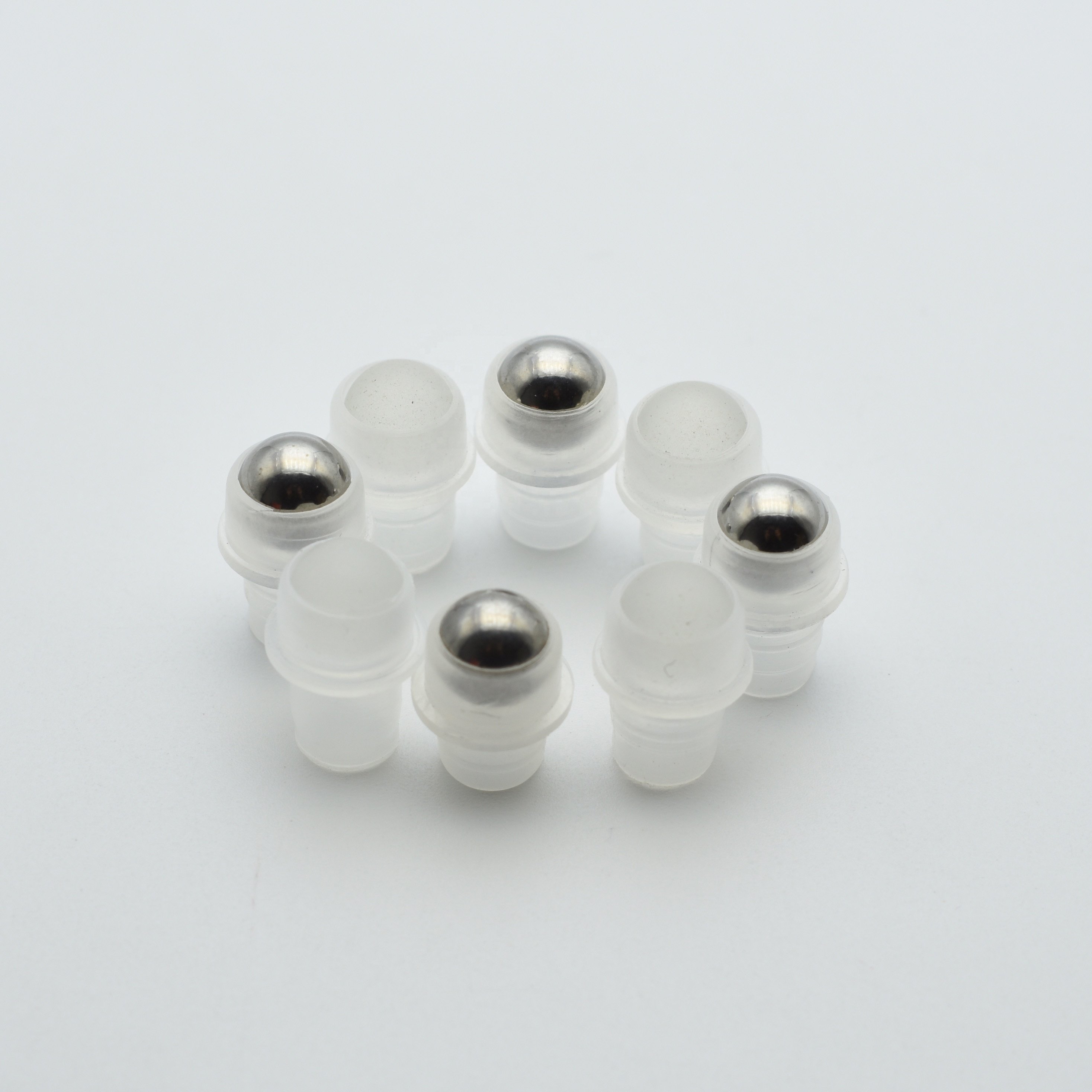 New Product 10ml Colorful Gradual Square Essential Oil Perfume Roller Bottles