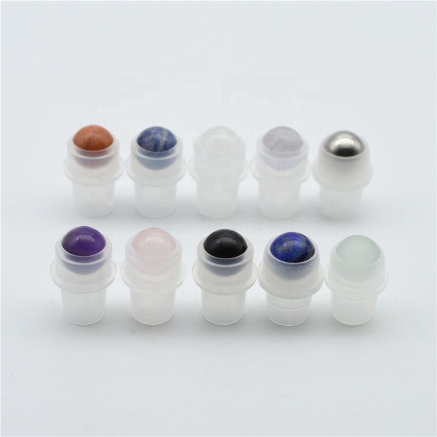 New Product 10ml Colorful Gradual Square Essential Oil Perfume Roller Bottles