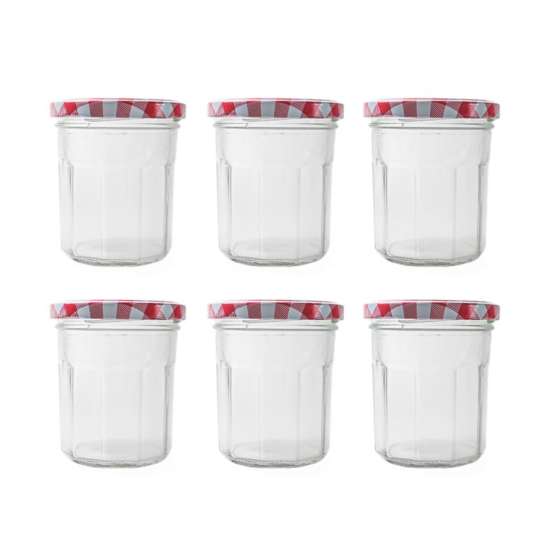 Wholesale Food Storage Sealed Glass Bottle 50ml 100ml 150ml 200ml Empty Glass Peanut Butter Bottle Clear Honey Jam Packing Jar