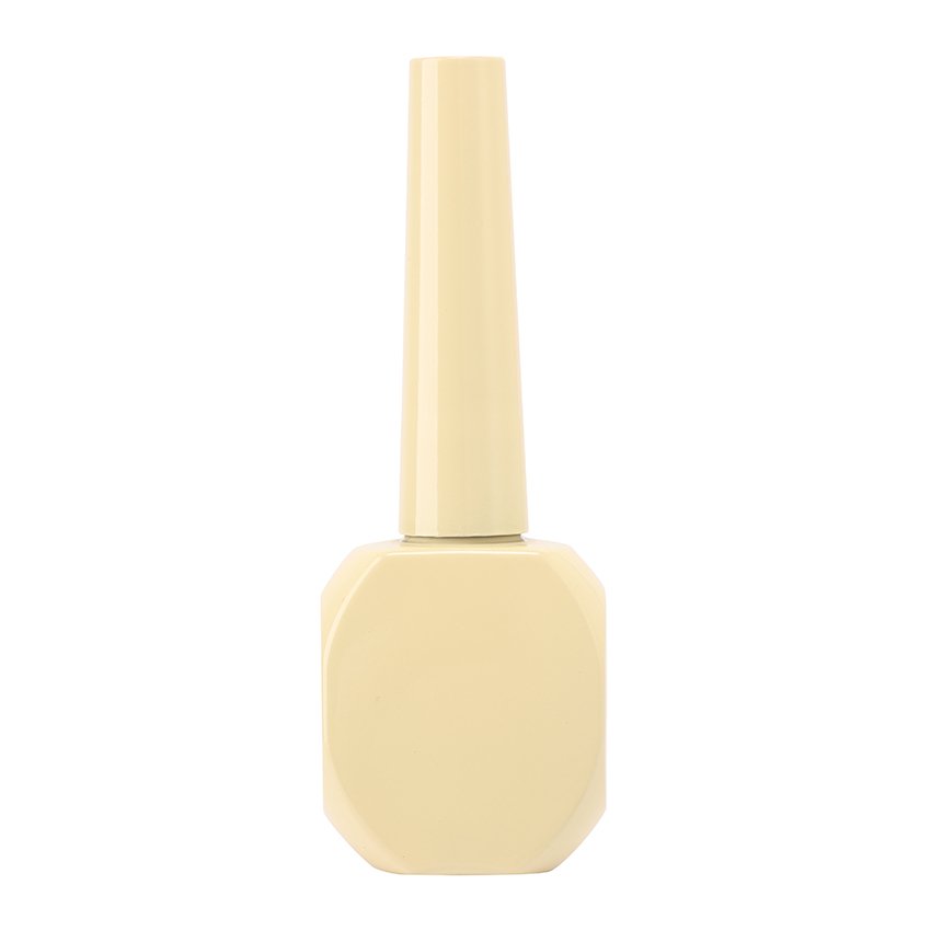 15ml empty uv gel black/white coating nail polish bottle with clear top silver/gold unique nail polish cap with flat brush