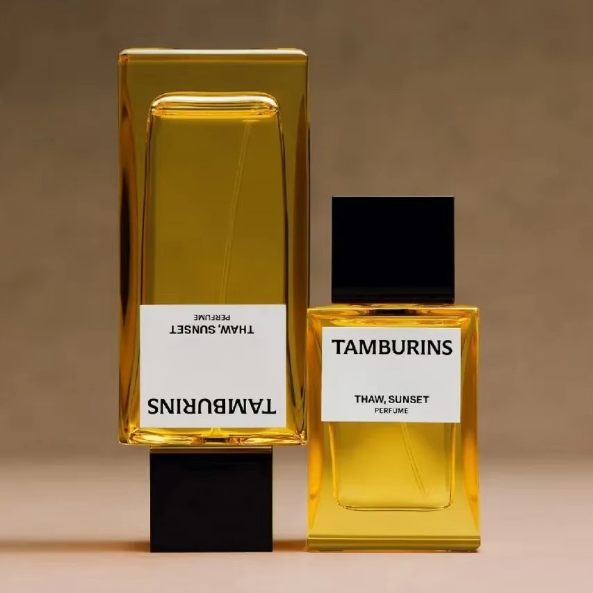 Glass bottle vendors Luxury Style Empty Perfume containers 30ml 50ml 100ml Glass Spray perfumes originales Bottle with Box set