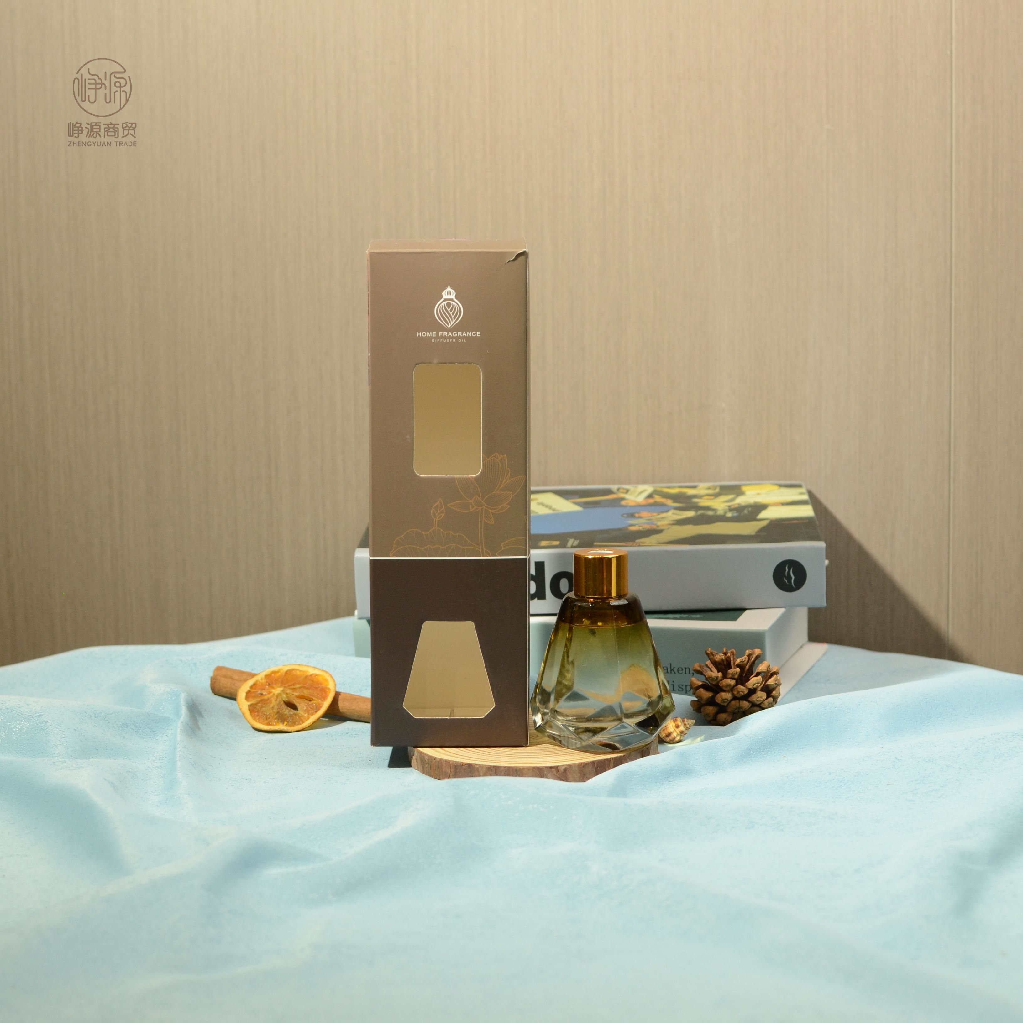 4 Scents High Quality Aroma Diffuser Gradient Colour Aromatherapy Bottle Home Office High Quality Aromatherapy Glass Bottle