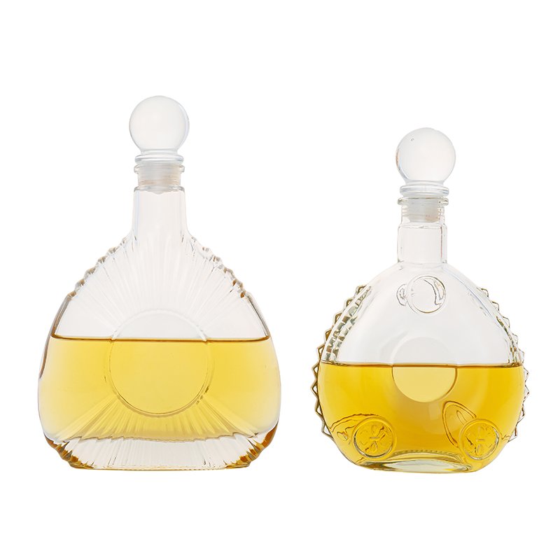 Customized Logo Liquor Glass Bottle Wine Packaging High Quality Vodka Glass Liquor Bottle