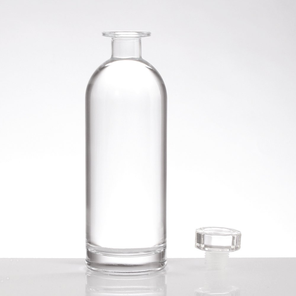 Custom 50ml 100ml 200ml 375ml 500ml 700ml 750ml 1000ml Tequila Gin Whisky whiskey Liquor Bottle Vodka Glass Bottle with Cork