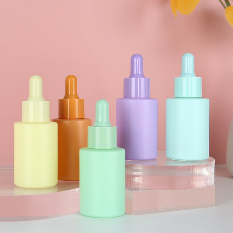 1oz 2oz 4oz 15ml 30ml 60ml 120ml 1 2 4 Oz Amber Cosmetics Empty Essential Oil Face Serum Glass Dropper Bottles With Dropper