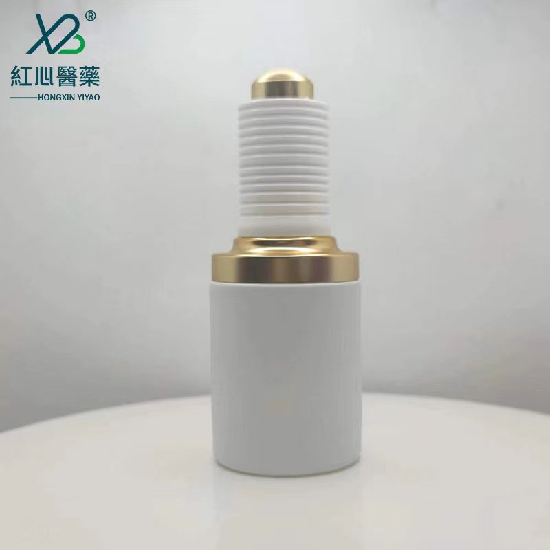 Manufacturer supplies 30ml shouldered dropper original liquid bottle press pump glass cylinder essence liquid bottle from stock