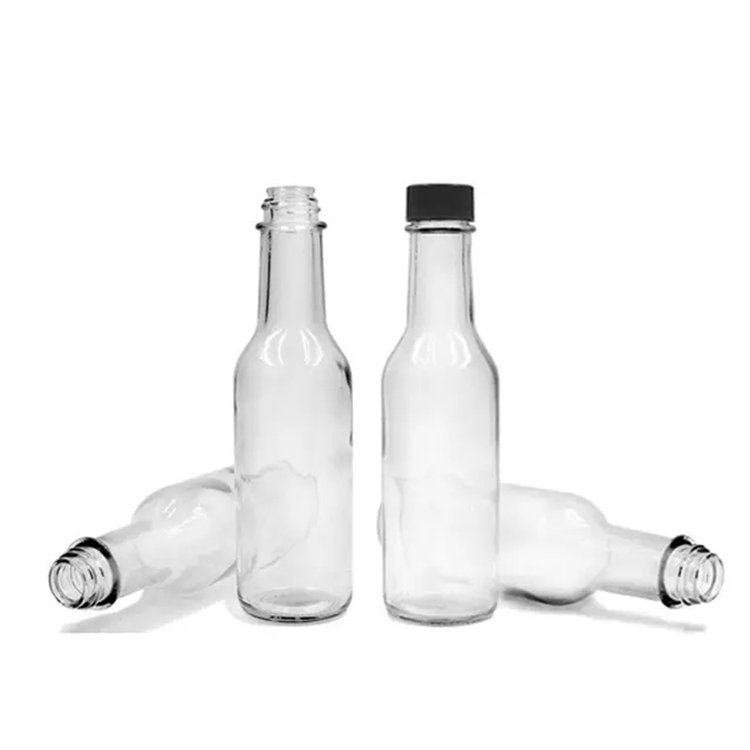 150ml 5oz hot sauce glass bottle