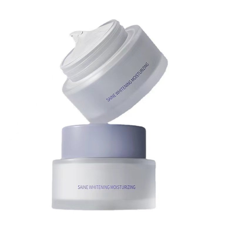 Stock 20G face cream 30G eye cream bottle cosmetics scrub cream bottle wide mouth glass bottle silk screen