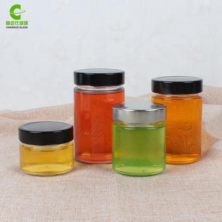 Straight-Sided Glass Jar Canning Glass Bottle