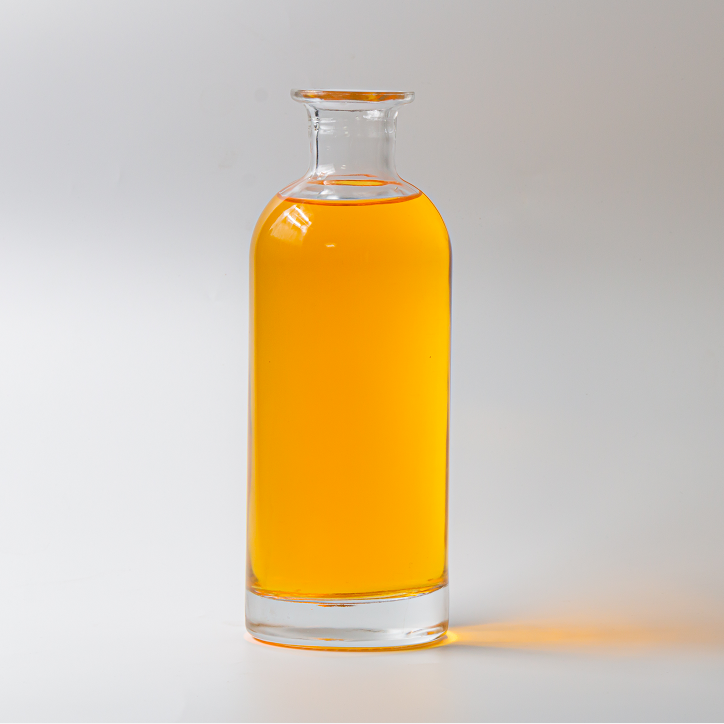 wholesale Chinese manufacture 500ml 700ml flat glass bottle whisky gin bottle