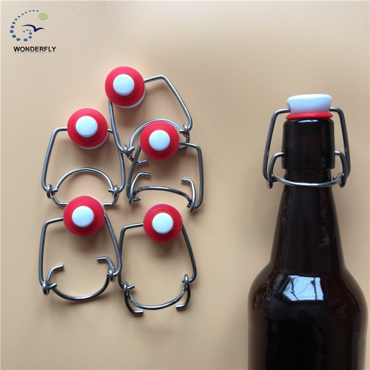 500ML amber beer custom long neck glass bottle brown color.