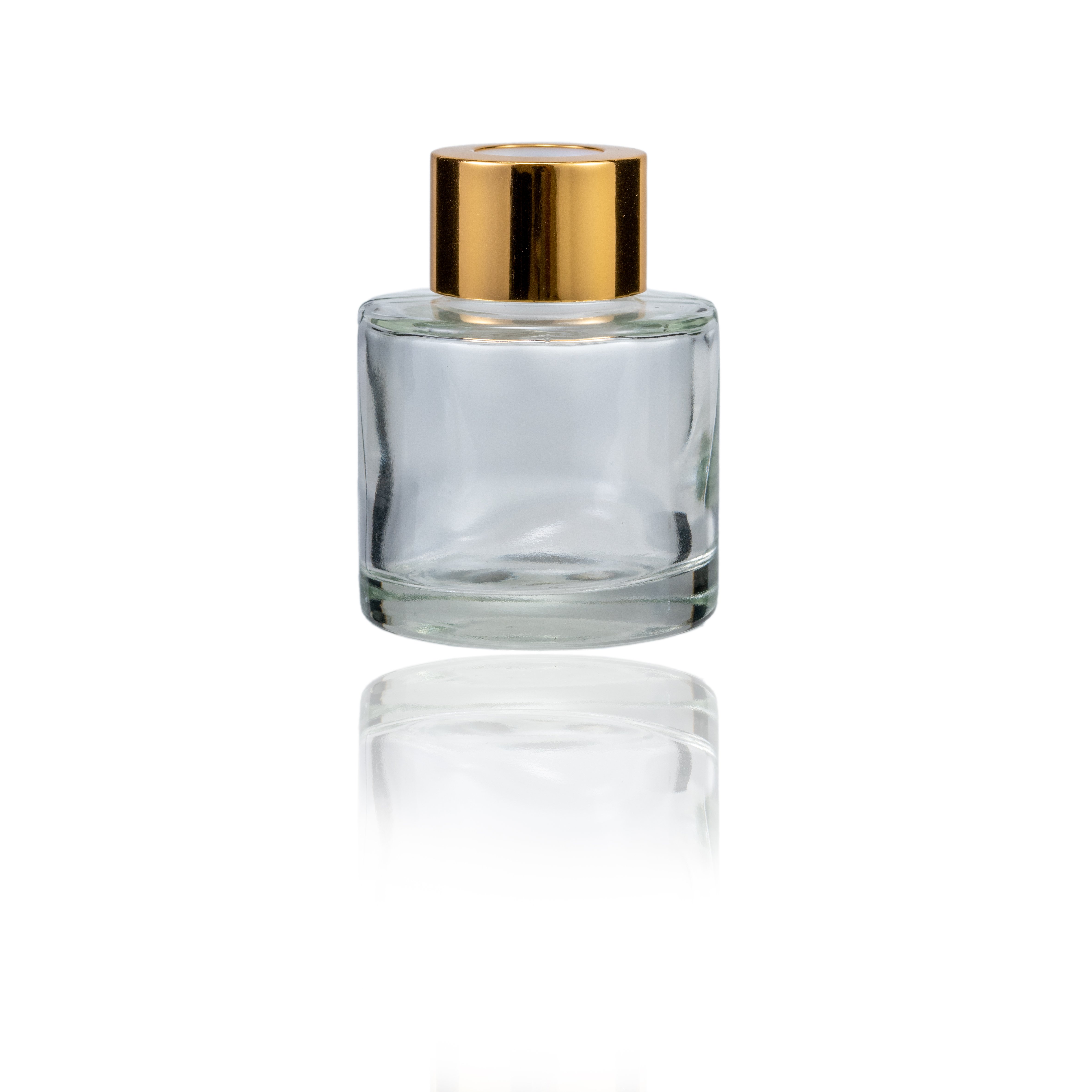 Wholesale 50ml 100ml 150ml 200ml Factory Classic Round Empty Aroma Glass Perfume Reed Diffuser Bottles