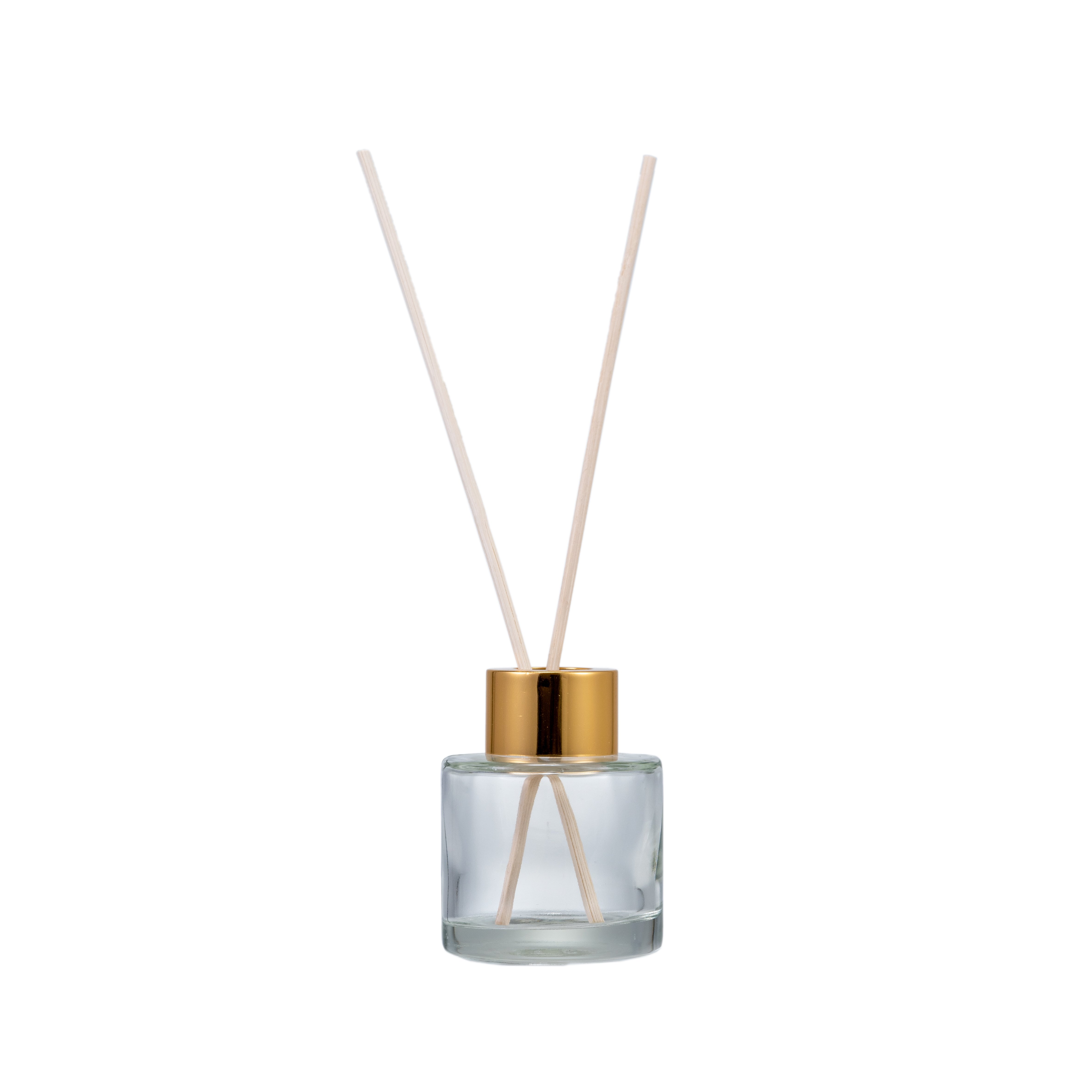 Wholesale 50ml 100ml 150ml 200ml Factory Classic Round Empty Aroma Glass Perfume Reed Diffuser Bottles