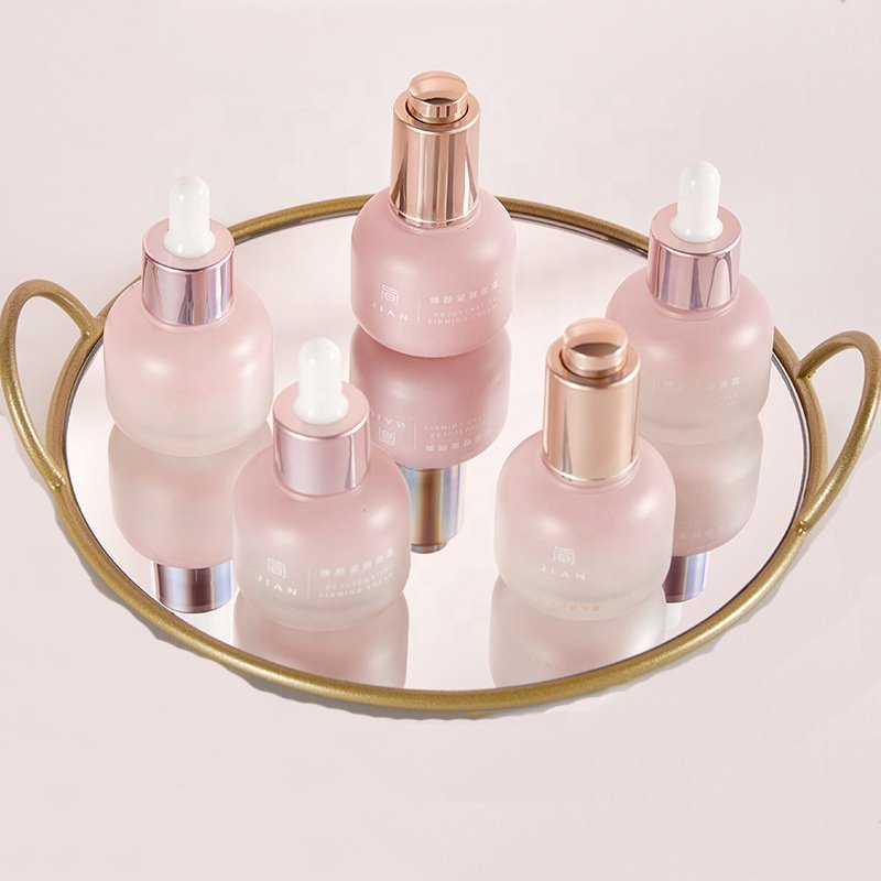 Essential oil glass dropper bottle Marbi In same series serum glass bottle skin care dropper packaging container supplier