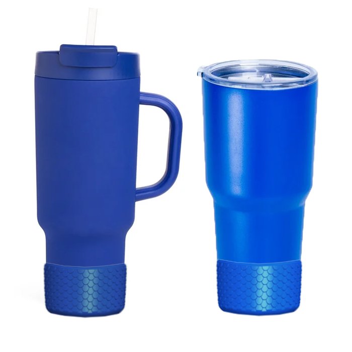 Mermaid Texture Silicone Sleeves Tumbler Bumpers Metallic Chameleon Silicone Boots for 40oz 32oz Tumbler Glass Bottle