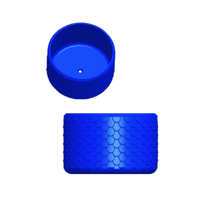 Mermaid Texture Silicone Sleeves Tumbler Bumpers Metallic Chameleon Silicone Boots for 40oz 32oz Tumbler Glass Bottle