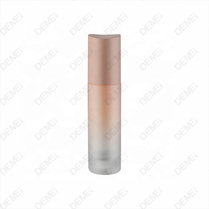 30Ml 1OZ Cosmetics Matte Pink Skin Care Products Cosmetics Liquid Foundation Glass Bottle Packaging