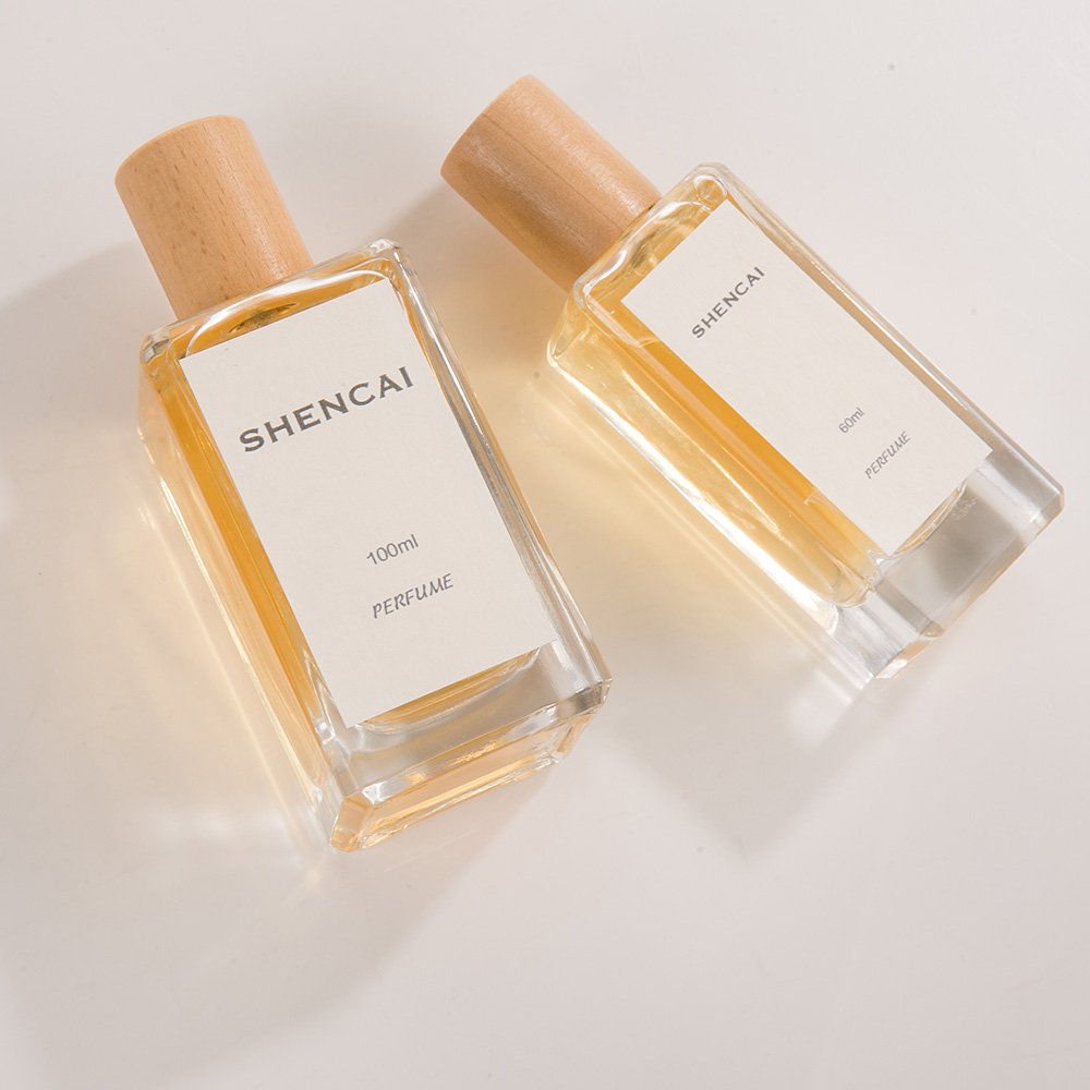 Custom 30ml 50ml 100ml Square Cube Empty Perfume Bottle Clear Glass Bottle With Spray Parfum Glass Bottle