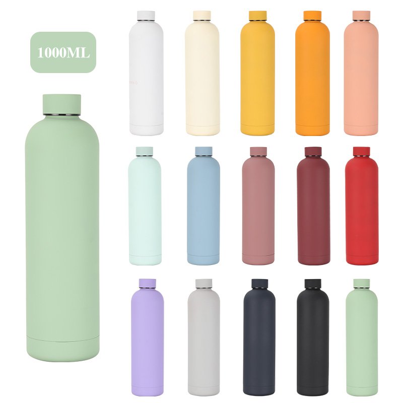 Water bottles 350ml 500ml 750ml 1000ml stainless steel factory price stainless steel cup insulated drink bottle