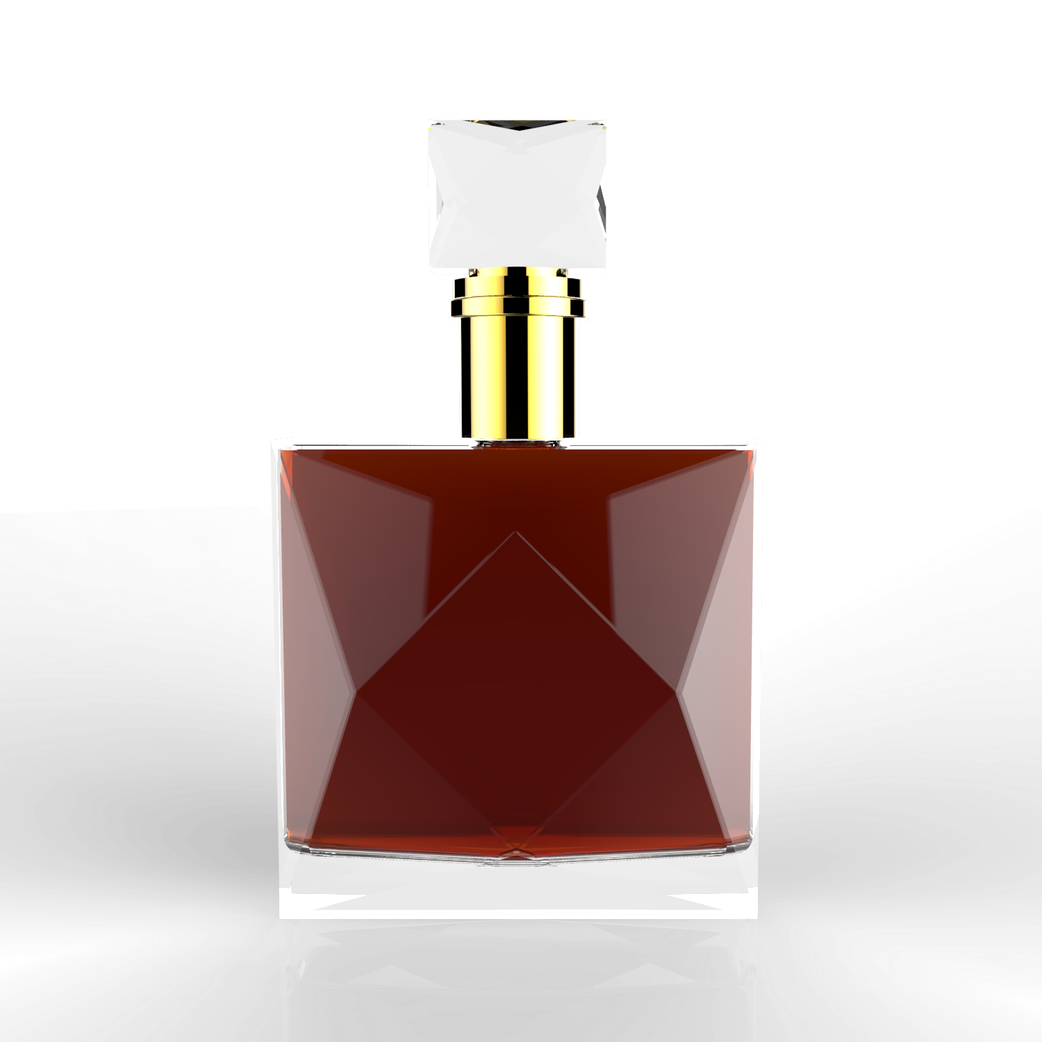 wholesale 500ml 700ml glass wine clear bottle beverage whisky rum Tequila brandy corked glass bottle