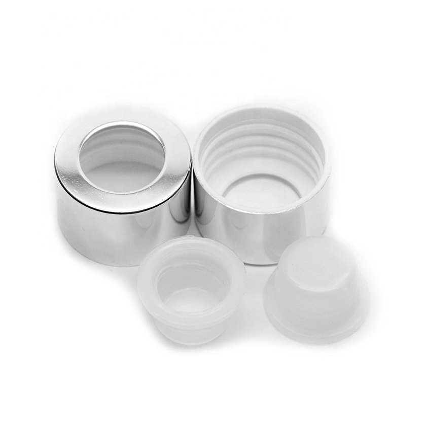 in stock 4oz 120ml clear aroma bottle glass perfume reed diffuser round glass bottle with aluminum cap