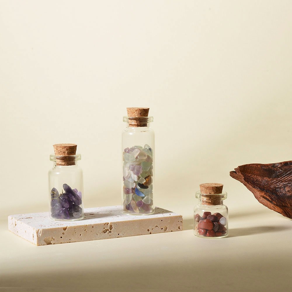 Hot Sale Mini Clear Amber Vials 5ml 8ml 10ml 15ml 30ml Glass Wishing Small Drift Bottle With Cork Cap