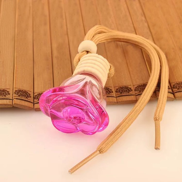 Fancy 5ml 8ml 10ml 12ml Air Freshener Bottles Container Car Perfume Bottles Car Fragrance Air Freshener Glass Bottle