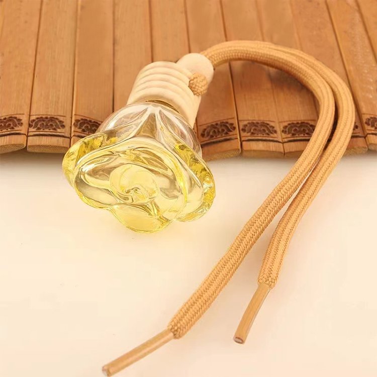 Fancy 5ml 8ml 10ml 12ml Air Freshener Bottles Container Car Perfume Bottles Car Fragrance Air Freshener Glass Bottle