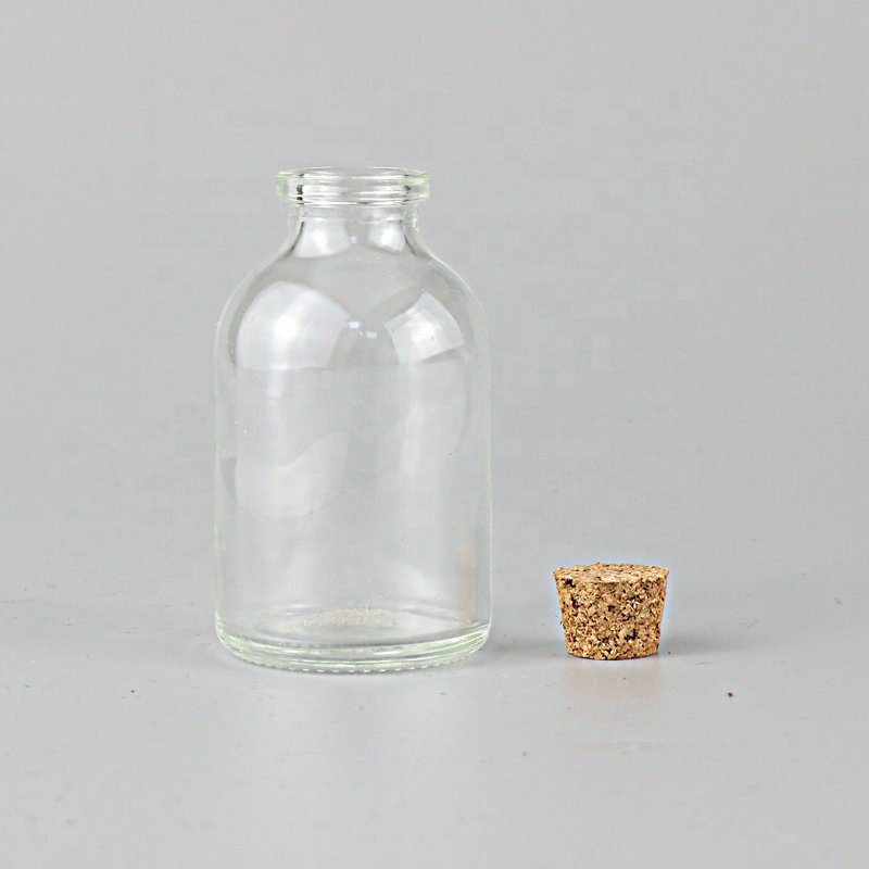Cosmetic packaging containers OurWarm Wedding Party Supplies Cork Stoppers Mini Small Glass Bottles