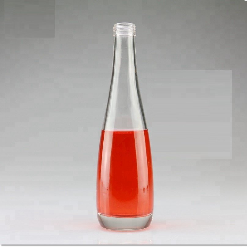 Custom made high flint water glass bottle 350ml 500ml 750ml 1000ml for mineral water bottles