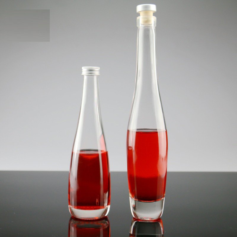 Custom made high flint water glass bottle 350ml 500ml 750ml 1000ml for mineral water bottles