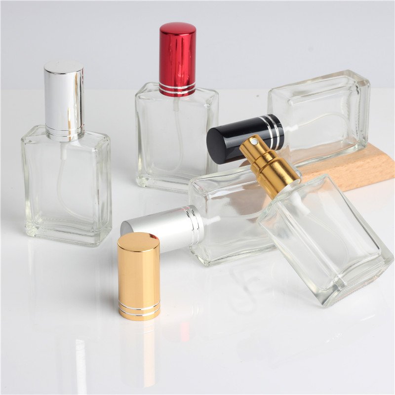 Factory wholesale colorful glass bottle clear glass bottles 15 ml glass perfume bottles