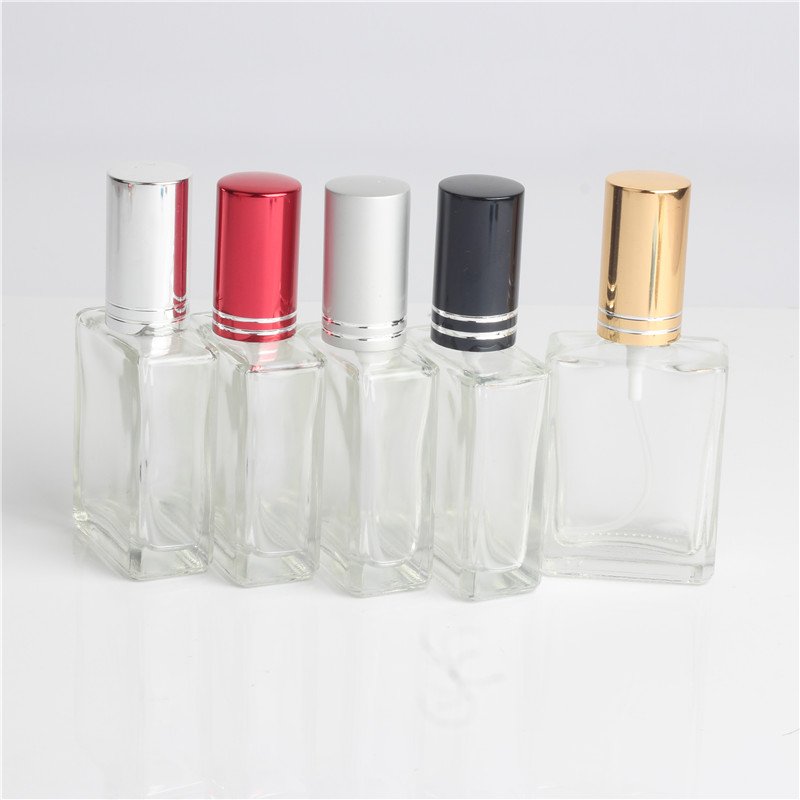 Factory wholesale colorful glass bottle clear glass bottles 15 ml glass perfume bottles