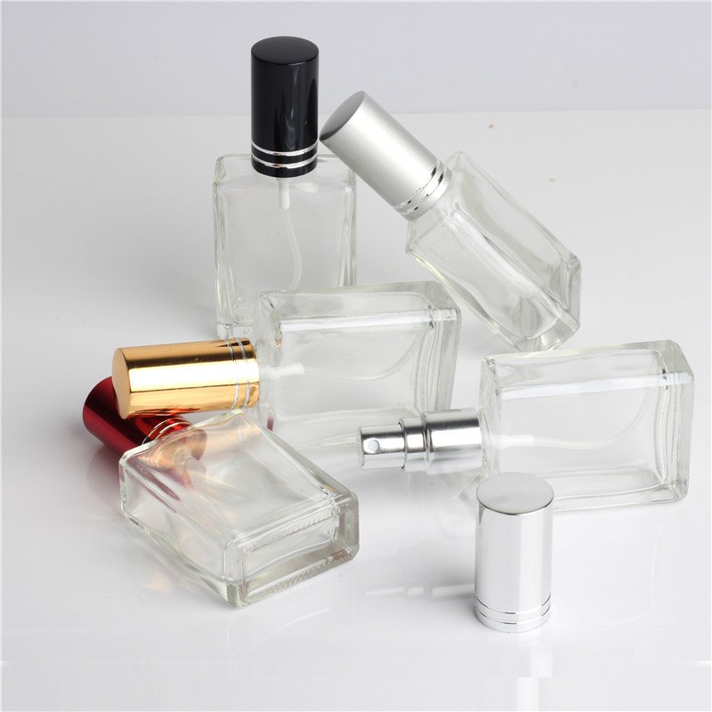 Factory wholesale colorful glass bottle clear glass bottles 15 ml glass perfume bottles