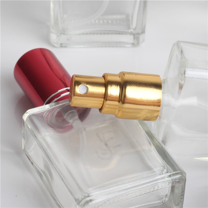 Factory wholesale colorful glass bottle clear glass bottles 15 ml glass perfume bottles