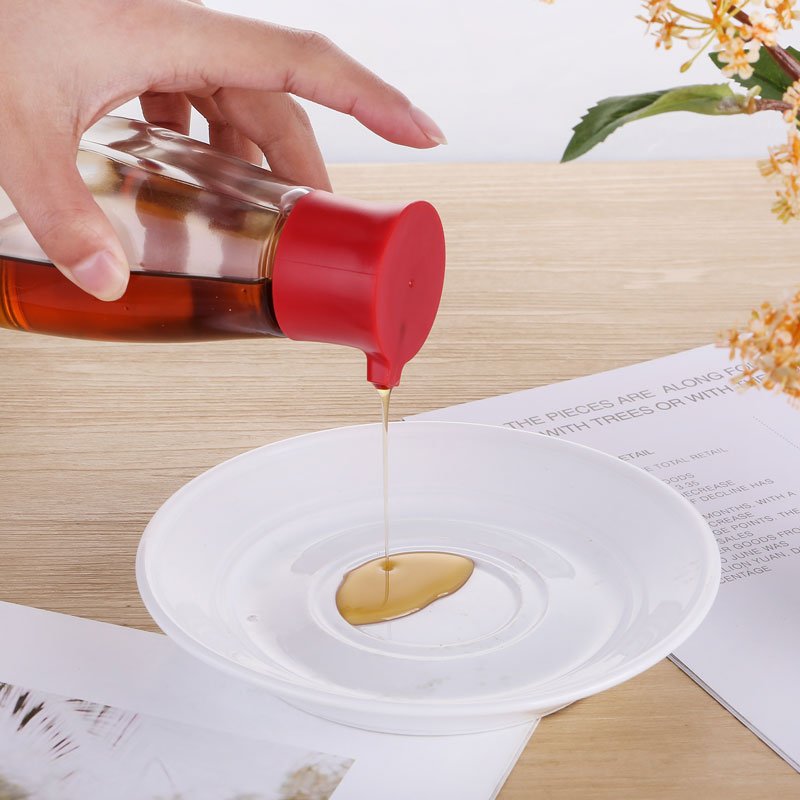 150ml Clear Empty Oil Glass Bottle for Kitchen Soy Sauce Vinegar Dispenser with Lid