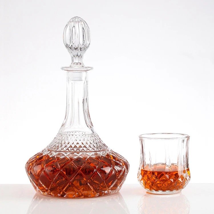 Made in China Brandy Vodka Whiskey Glass Bottles