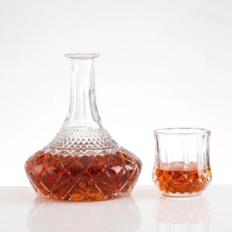 Made in China Brandy Vodka Whiskey Glass Bottles