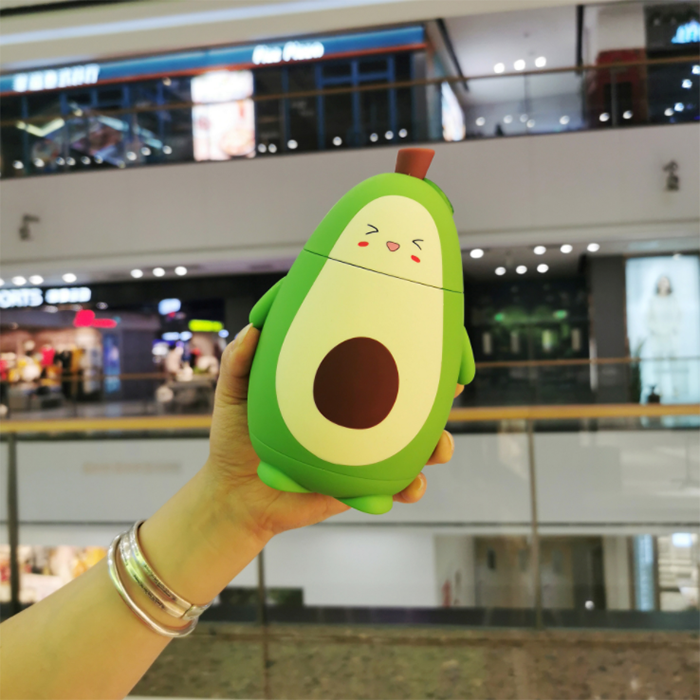 UCHOME Mini Avocado Design Glass Water Bottle